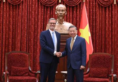 Tổng Bí thư, Chủ tịch nước Tô Lâm tiếp Đại sứ Pháp tại Việt Nam chào từ biệt